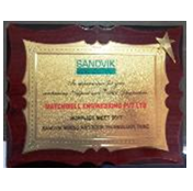 Supplier Meet Award - Sandvik · 2017